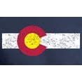 thumbnail image 3 of Colorado State Flag Distressed Sweatshirt, 3 of 3