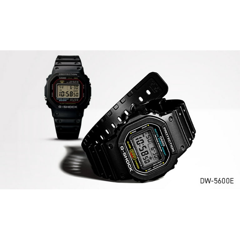 Casio G-Shock Men's DW5600E-1V, 45mm Resin Case, Shock Casio G-Shock Men's DW5600E-1V, 45mm Resin Case, Shock