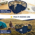 Baby Playpen, Play Yard, Baby Playards, 50x50x26inch Infant Travel Play
