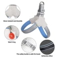 thumbnail image 3 of No Pull Dog Harness, Step in Reflective Mesh Padded Puppy Harness，Adjustable Pet Harness (Blue), 3 of 7