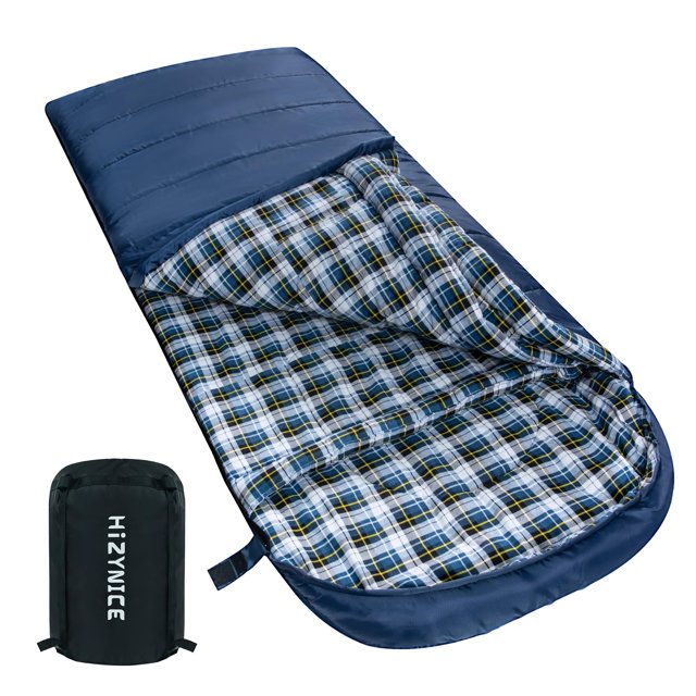 Bolsa de dormir HiZYNICE XXL 229 x 99 cm para clima frío 0 °F