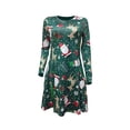 thumbnail image 1 of Vestido de mujer con estampado navideño Ropa de niña de dibujos animados Vestido de manga larga con ambiente de festival Vestido femenino, Tipo 4, S Speravity AP003995-19, 1 of 3