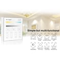 thumbnail image 3 of Adjust Color & Temperature Panel 2.4G Wireless 4-Zone RGBW Light Controller, 3 of 8