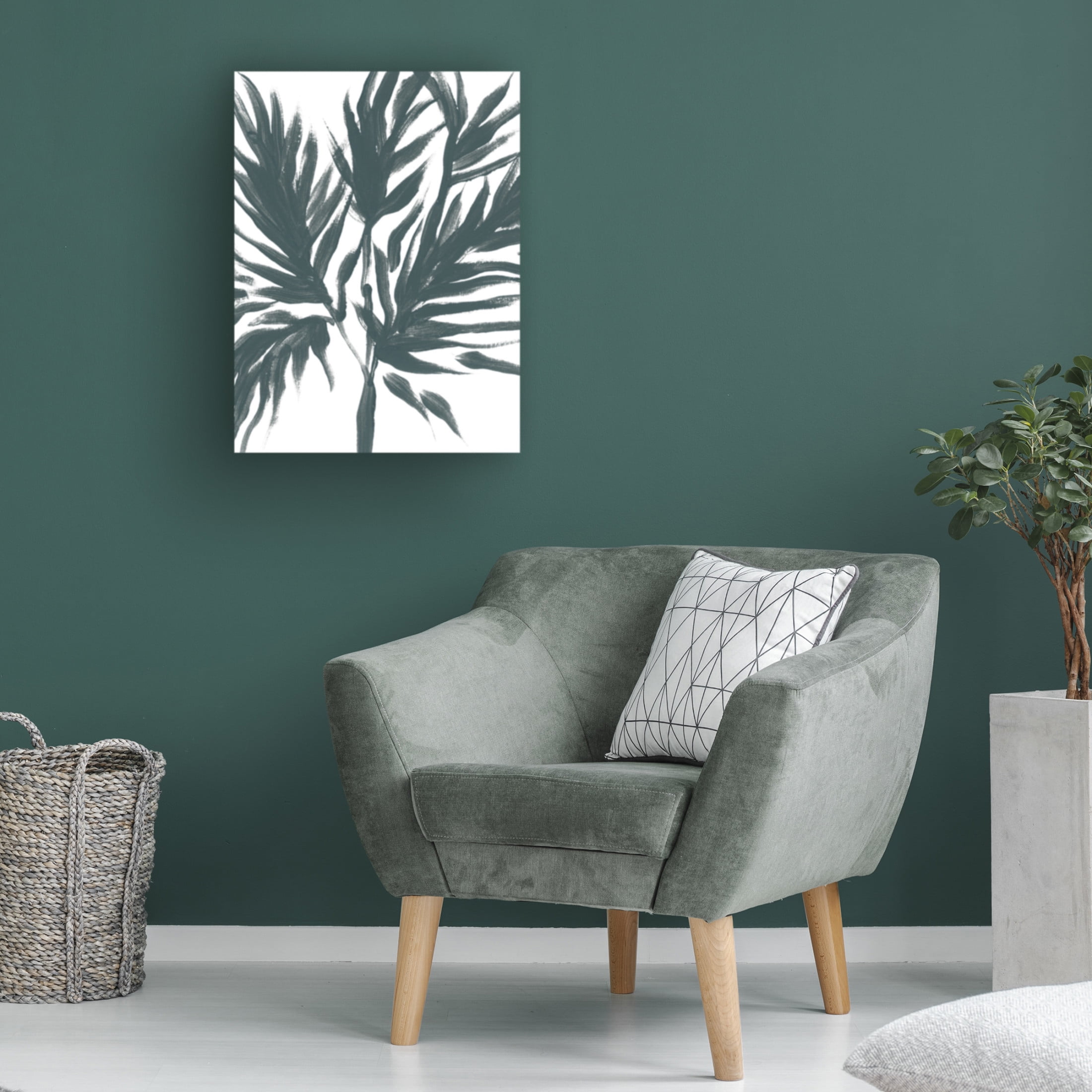 Trademark Fine Art June Erica Vess  Tropical Cameo III Canvas Wall Art