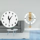 thumbnail image 2 of Reloj de pared,Reloj de pared con bailarina,reloj decorativo colgante.,Reloj de pared,Reloj de pared decorativo para baño y dormitorio.,Reloj de pared redondo silencioso y sin tictac,regalo, 2 of 8