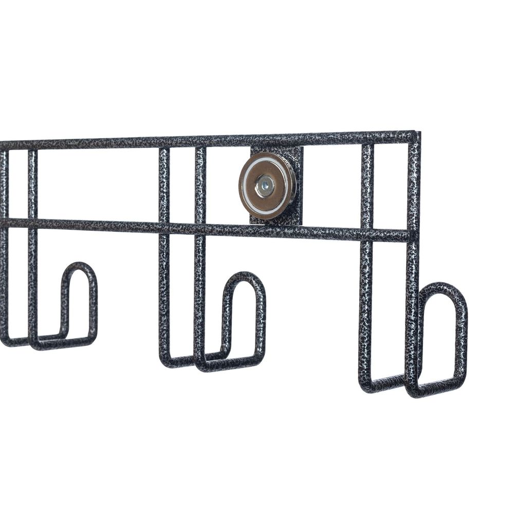 Easy-Up Pro Magnetic 6 Hook Tack Rack | Stable and Trailer | Tack Organization