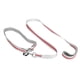 thumbnail image 3 of Juego de correas y collares reflectantes para perros, hebilla de metal, tela de buceo grabada, cuerda para tirar para mascotas, juego rojo M, 3 of 5