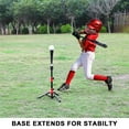 thumbnail image 5 of Baseball Batting Tee for Kids Back to School Stuff, Portable Softball Baseball Tees for Hitting, Extral Height Adjustable Angel, Easy to Assemble, Intensive Support Frame, Batting Training Practice, 5 of 8
