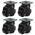 thumbnail image 2 of High Strength Leveling Caster Wheels, Convenient to Install Leveling Caster,  Durability for Large Machine Movement Moving Work Tables, 2 of 8