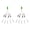 Green, variant on 2Pcs 5 Arm Rigs Head Swimming Baits Fishing Group Lures Snapping Swivels Spinner Fishing Lures Rigs For Long Terms Use