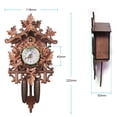 thumbnail image 1 of Wall Clock,Cafe Restaurant Art Wall Clock Restaurant Art Chic Art Chic Room Wood Decorations Cafe Wall Decorations Cuckoo Wood Rations Cafe Buzhi Wall Rations Wall Rations Cuckoo, 1 of 6