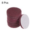 thumbnail image 6 of 8 Packs Drill Power Brush 3 inch Tile Scrubber Scouring Pads 320-400 Grit for Household Cleaning, 6 of 6