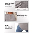 thumbnail image 4 of TEMOFON Sweaters for Women Fashion Long Sleeve Tops Pullover Crew Neck Casual Loose Sweaters, 4 of 7