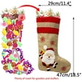 thumbnail image 2 of Fiudx Bolsa de Regalo Navideña Reutilizable con Diseño Festivo, Ideal para Dulces o Pequeños Obsequios, Regalo de Inauguración de La Casa, 47 X 29 Cm., 2 of 2