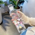 thumbnail image 4 of Botella de agua de plástico de Hello Kitty, vaso de jugo frío para deportes al aire libre de alta calidad, botella de agua Kawaii, vasos para parejas, 500ML, 4 of 4