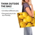 thumbnail image 2 of Disketp Ripe Yellow Lemon Bolsa Tote Estampada para Mujer, Bolso de Hombro y de Mano para Compras y Viajes, 2 of 8
