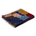 thumbnail image 3 of Taj Hotel Kantha Silk Blend Throw | 50"x70" | B, 3 of 4