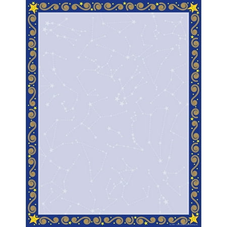 UPC: 0704068007383 | Barker Creek 8 1/2  x 11  Computer Paper Reach For The Stars 50/Pk LL738