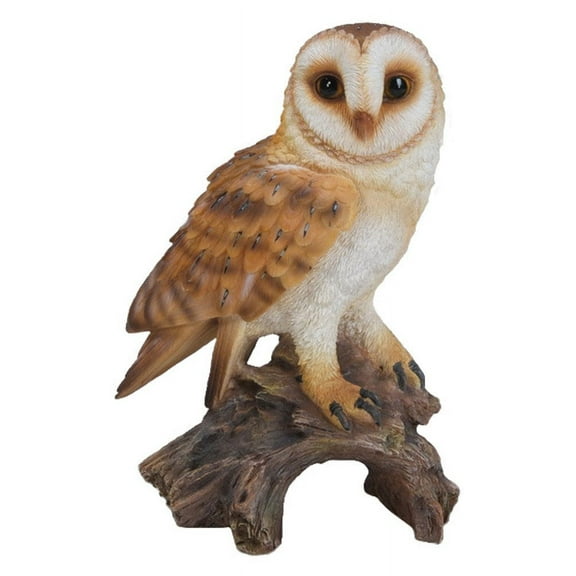HI-LINE GIFT LTD. SMALL BARN OWL ON STUMP