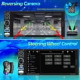 thumbnail image 4 of Single Din Car Stereo with Wireless Apple Carplay & Android Auto, 6.9" IPS Touchscreen Radio Bluetooth 5.2, Physical Knob Control, 4 of 8
