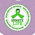 thumbnail image 4 of Inktastic Donate Life-Organ Donation Awareness Boys or Girls Baby Bib, 4 of 4