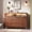 Walnut, variant on 7 Drawer Dresser with Smart LED Lights, 54"Wide Modern Fluted Chest of Drawers for Bedroom, Wood Grain Storage Organizer,Dresser TV Stand for Living Room