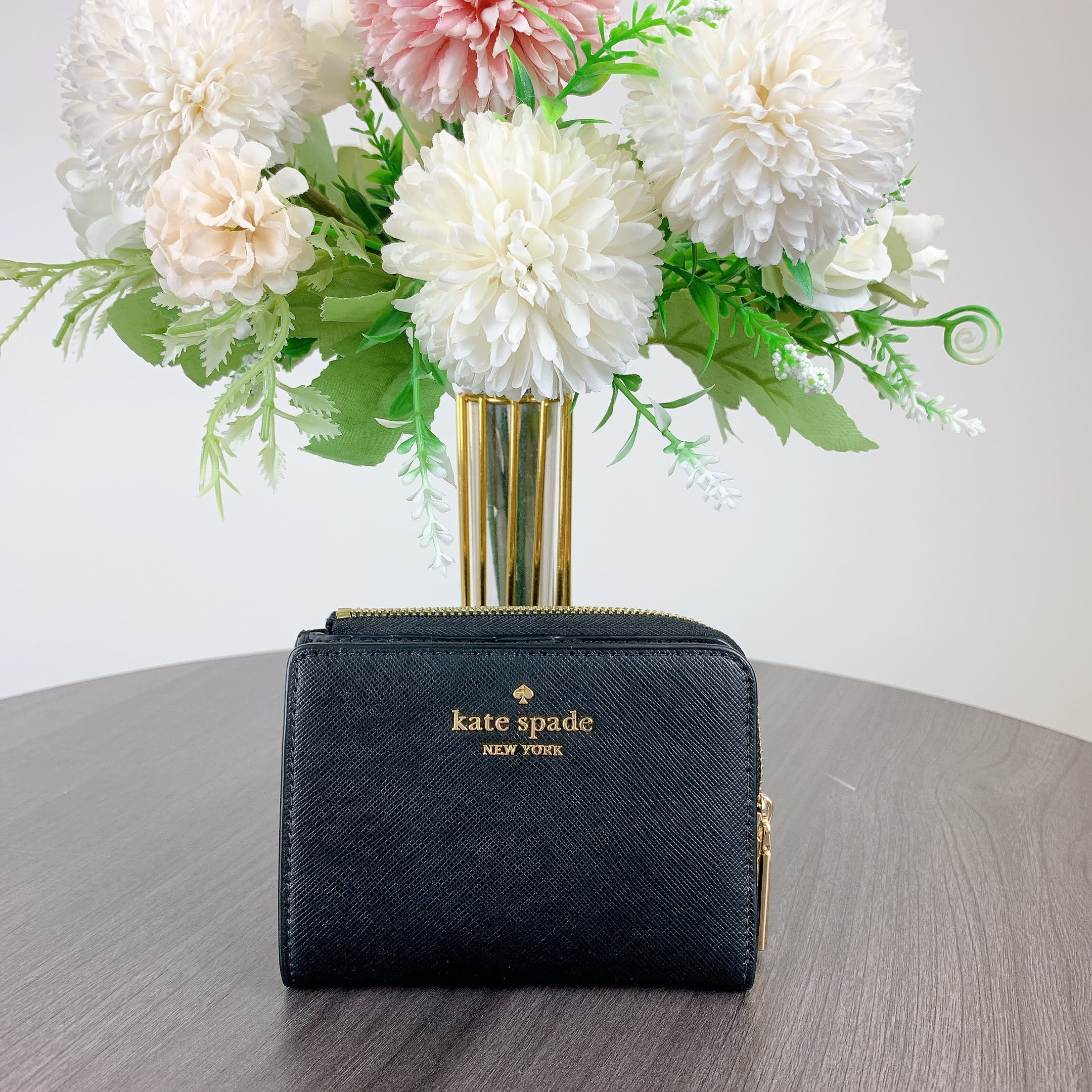 Kate Spade New York Women's Madison Saffiano Leather Double Zip