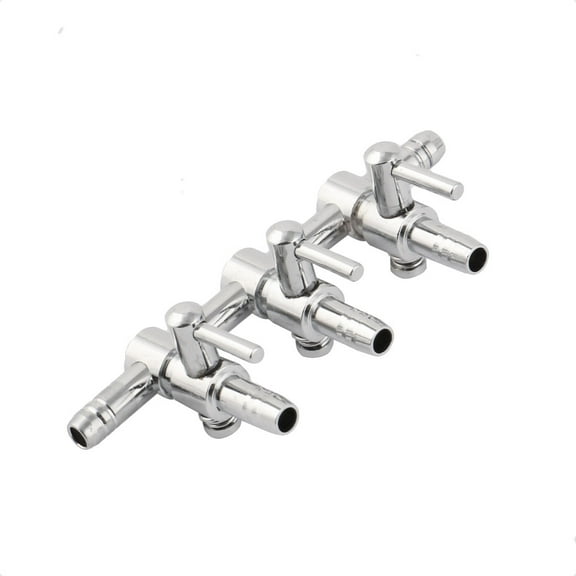 Unique Bargains Aquarium Fish Tank Three Way Air Pump Control Valve Connector Manifold Tap