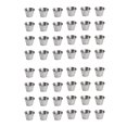 thumbnail image 1 of Paquete de 48 tazas de acero inoxidable para salsa de condimentos, tazas para salsa de inmersión de calidad comercial, tazas para ramequines y tazas para porciones, 1 of 6