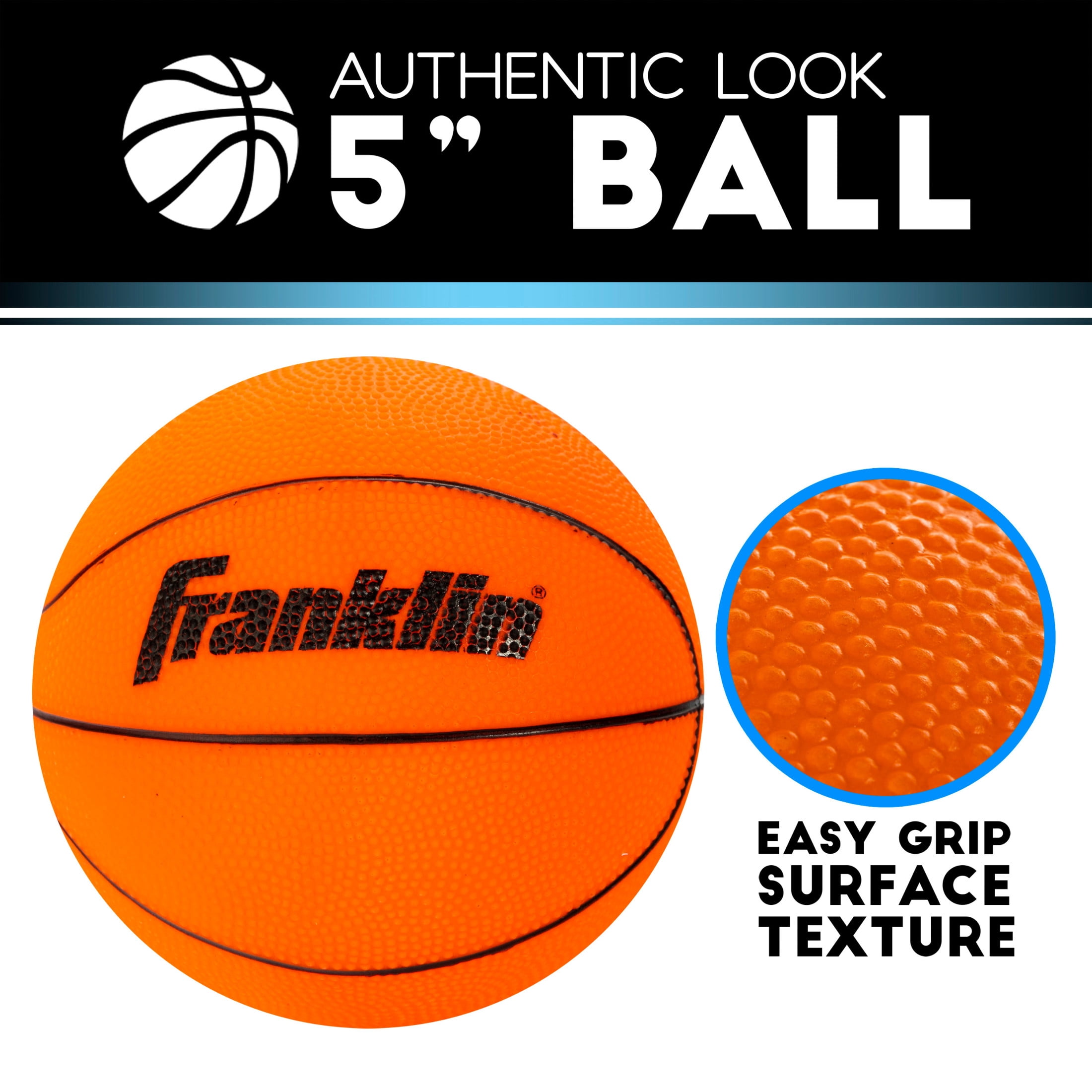 Franklin Sports Over The Door Mini Basketball Hoop - Pro Hoops