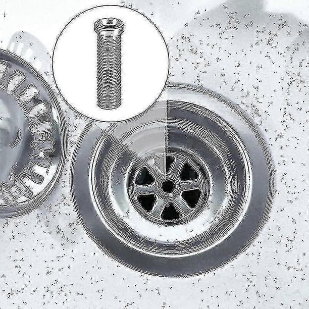 Tornillos para cesta de fregadero Tornillos de drenaje de acero inoxidable de 70 mm Accesorios de fijación Tornillos para pernos de fregadero Tornillos para tapón de colador de cesta de fregadero pa