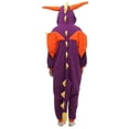 thumbnail image 2 of Pyjamas Animaux Costumes Cosplay Pyjamas Adulte Unisexe Tenue Animal Costumes Animaux Combinaison Dragon Violet-TG, 2 of 4
