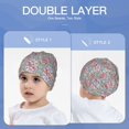 thumbnail image 6 of Honeii Watercolor Butterflies Print Kids Knit Beanie Watch Hat ,Knit Cap for Boys and Girls, 6 of 7