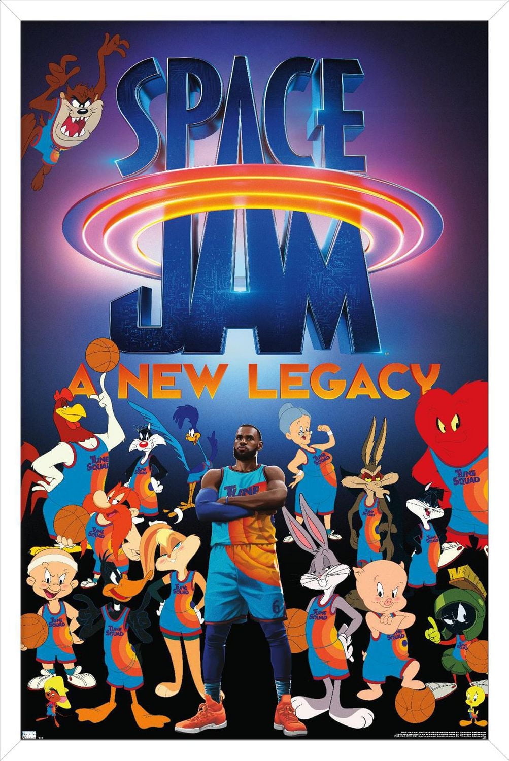 Space Jam: A New Legacy - Team Wall Poster, 14.725" x 22.375"