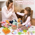 thumbnail image 6 of Fabric Flower Bouquets Toys, DIY Craft Kits Toys for Kids - Flowers Market Toy, Build Your Flower Bouquet, Arts & Crafts for 4+ Year Toddler Girl, Educational Activity Preschool B-Day Gifts, 6 of 6