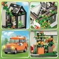 thumbnail image 3 of Garden Villa Flower House Building Set, Compatible with Lego House, Greenhouse Modular Building Block Kit Home Decor Gift for Adults Teens Boys Girls(998pcs), 3 of 7
