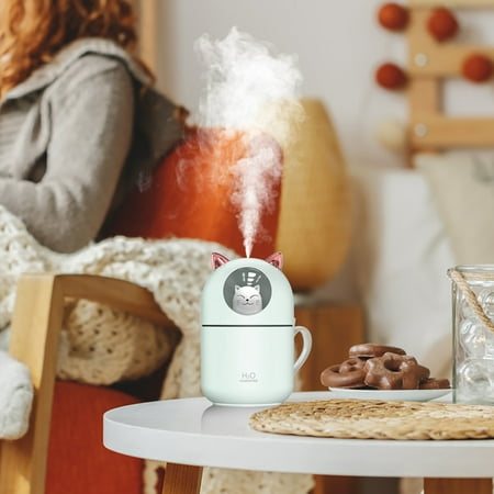 

Sunhillsgrace Humidifier Pet Humidifier Spray Moisturizing Air Moisturizing Small Desktop Bedroom Home Mute Aromatherapy Machine