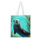 thumbnail image 1 of Otter Bolso de tela con estampado de lienzo para mujer, bolsa de compras reutilizable y estética, con cremallera interior, regalo para mujer,40*45cm., 1 of 6