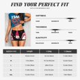 thumbnail image 5 of Susaid Love You Mom Print Intensify Workout Shorts for Women Seamless Scrunch Short Gym Yoga Running Sport Active Exercise Fitness Shorts-Medium, 5 of 8