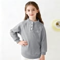 thumbnail image 2 of Chandail pour Enfants, Haut de Base Décontracté Ample et Mince à Col Rond pour Tous Âges, 2 of 9
