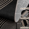 thumbnail image 2 of Alfombra Rugalia Easy Yute para interiores y exteriores, 160 x 200 cm, color negro, 2 of 7