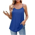 thumbnail image 4 of Aloohaidyvio Tank Tops for Women No Boundaries,Summer Casual Soft Adjustable Spaghetti Strap Flowy Camisole Top, 4 of 7