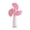 Pink_0610, variant on YZZZJZQL Portable Handheld Fan Personal Fan Battery Soft Foam Blades Powered for Home Desk Camping Travel Essentials Green
