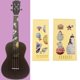 thumbnail image 3 of Pegatina para incrustación de guitarra, diapasón, marcador DIY para ukelele Gato, 3 of 9