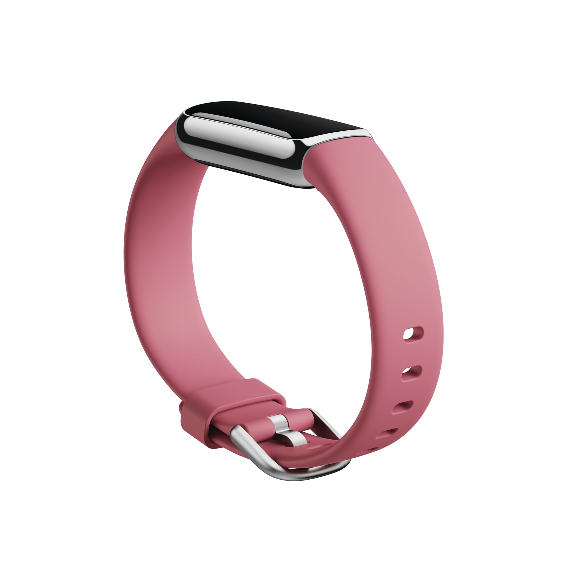 Fitbit Luxe Fitness & Wellness Tracker - Orchid/Platinum Stainless ...