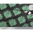 thumbnail image 2 of Soimoi Cotton Duck Fabric Seamless Baroque Damask Print Fabric by the Yard 42 Inch Wide, 2 of 3