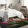 thumbnail image 4 of Tulip Area Rug - 3x4 Rug - Tulip Rug - 3D Floral Area Rug - Flower Rugs - Girls Carpet, 4 of 7