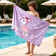 thumbnail image 6 of FEOLGEHLY 51.18x31.49in Large Beach Towels, Microfiber Oversized Beach Bath Towel, Sandproof Quick Dry Pool Towel for Kids, Absorbent Portable Beach Blanket for Camping Yoga Travel Outdoor Use, 6 of 7