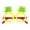 Pineapple, variant on Creative Glasses Party Wear Sun Glasses NoLens Design Eyewears For Halloweens Cosplay Beach Event Photoshoots Accessories