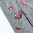thumbnail image 5 of Hiijoy Toddler Boys Truck Print Cotton Short Sleeve Tee Shirt & Shorts Outfits, Sizes 2-8, 5 of 8